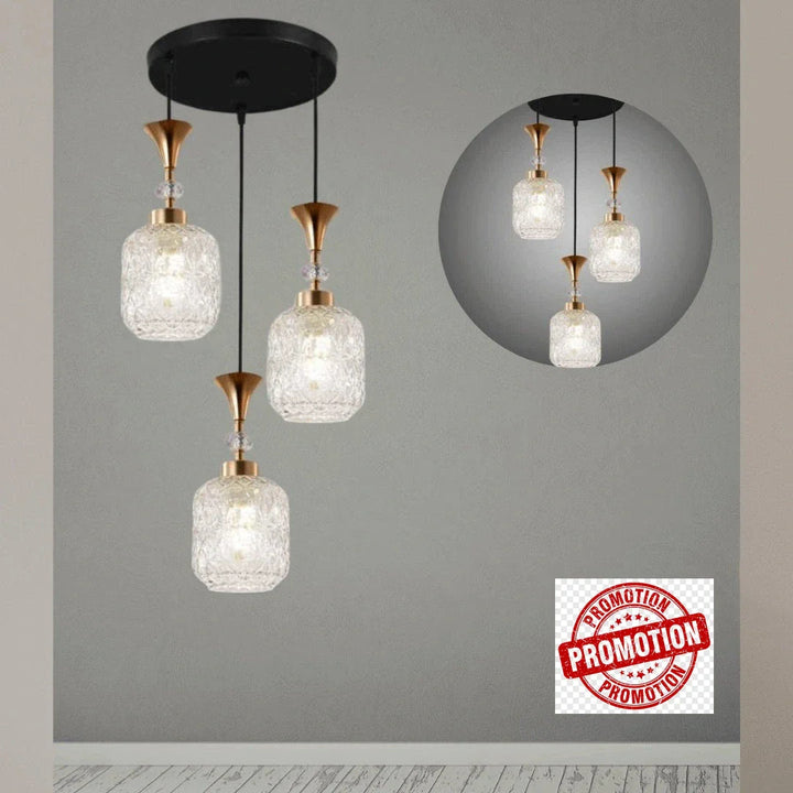 Lampe suspendue Verre clair